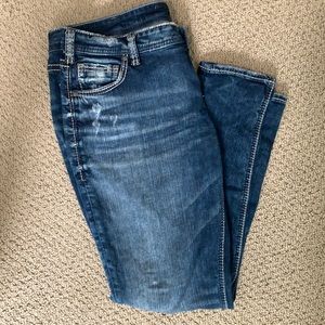 Silver Girlfriend Jeans